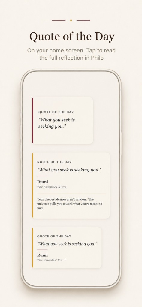 Quote of the Day home screen widgets